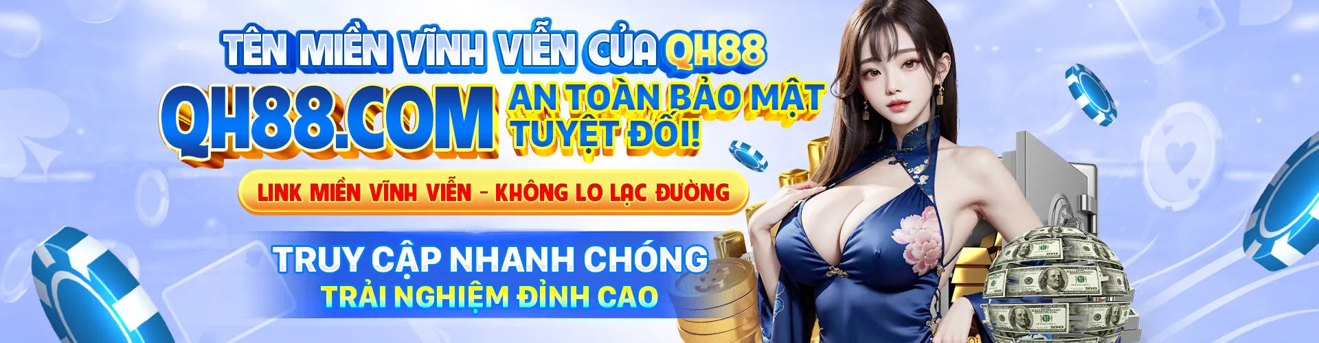 Bàn Baccarat sang trọng tại w88 bet